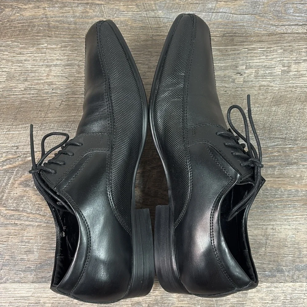 Kenneth Cole Reaction BRO-TENCIAL Men’s Leather Oxfords Size 8